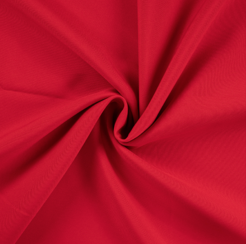 Bi-stretch dekor 280 cm röd