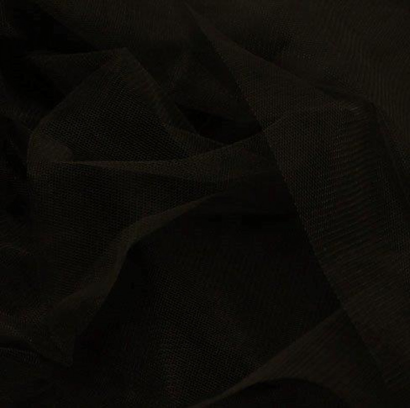 Tyll svart 02 150 cm