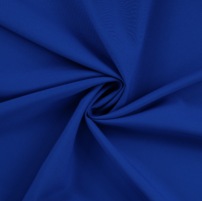 Bi-stretch dekor 280 cm  blå