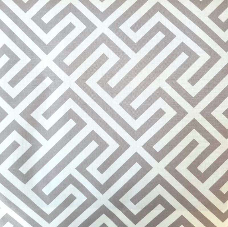 Mönstrad markisväv Osaka grå