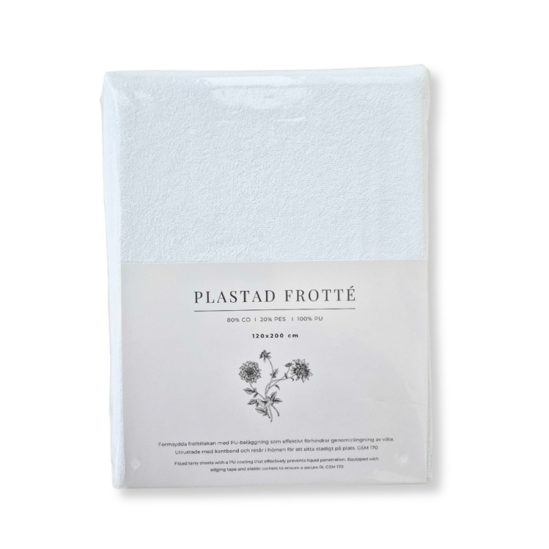 Plastad frotte 120 x 200 cm