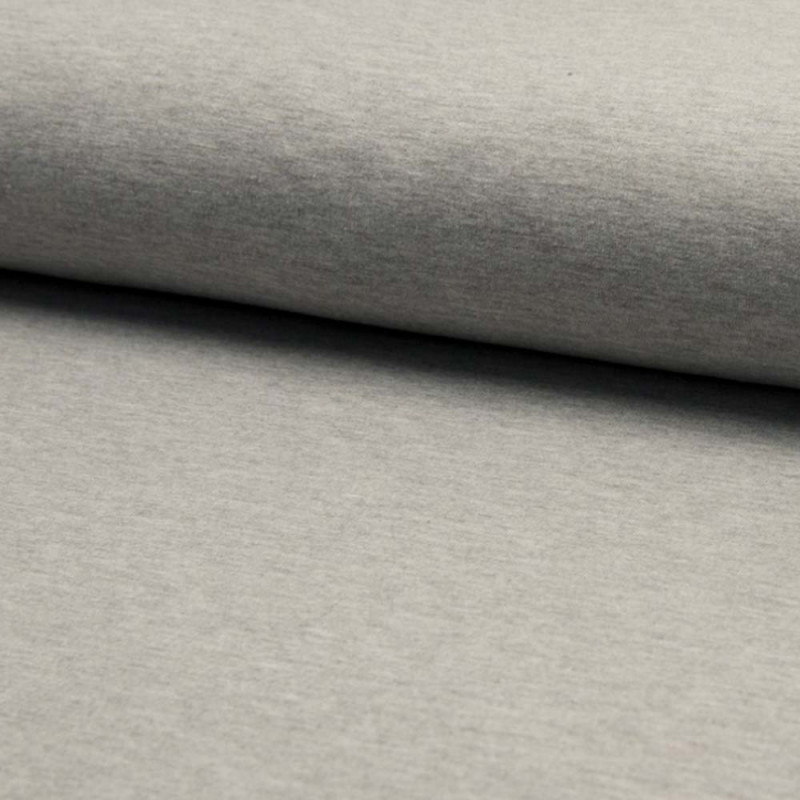 Jogging stretch ljusgrå melerad