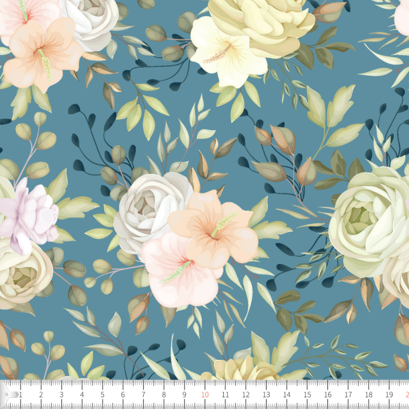 Rosen Clara blågrå