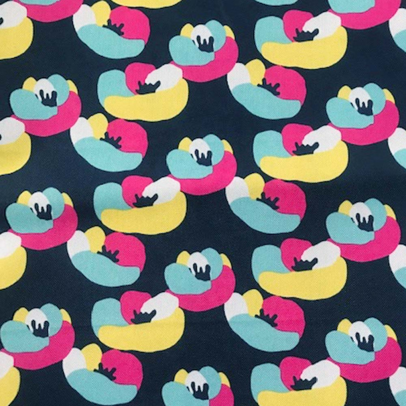 Utomhus tyg canvas Blomma gul