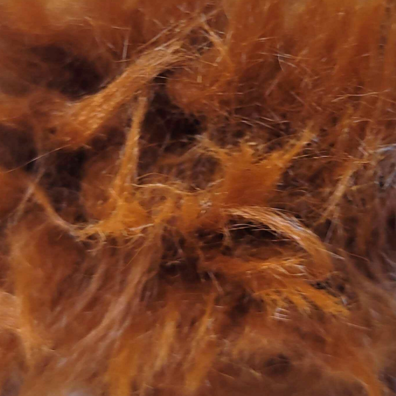 Päls Panda mörkbrun