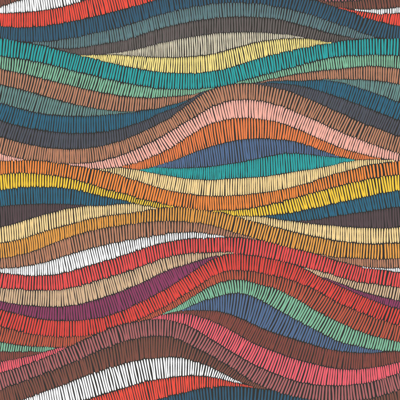 Mönstrad markisväv Kenya