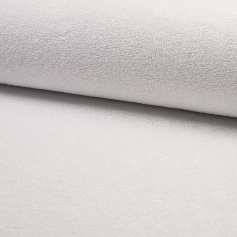 Bambu frotte dubbelsidig vit