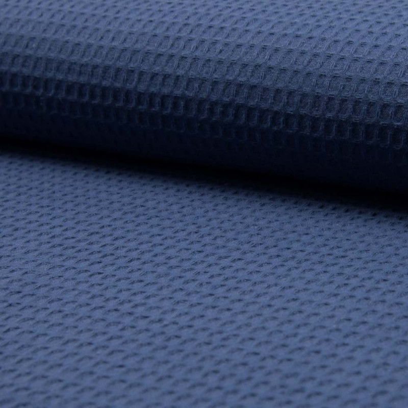 Våffeltyg mörk jeans