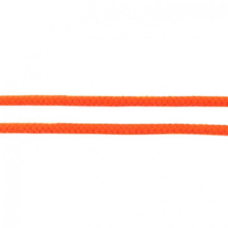 Dubbelvävt band 8 mm orange