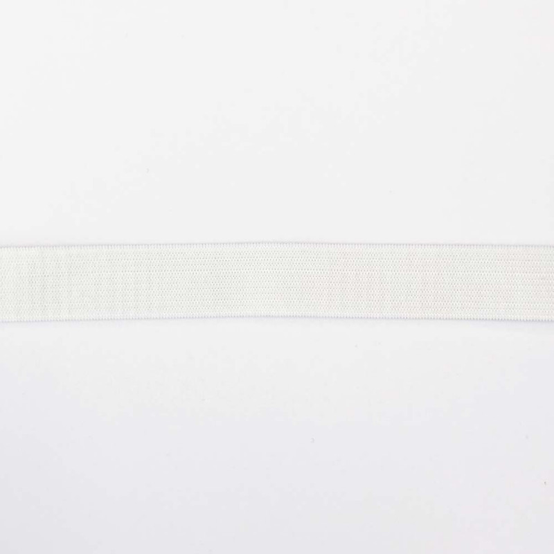 Resårband enf 25 mm vit