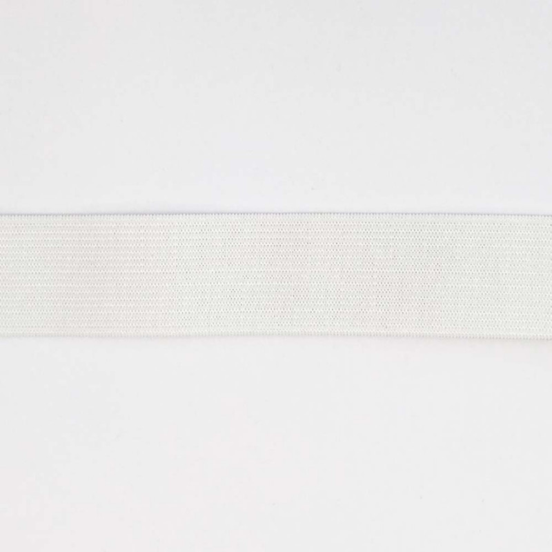 Resårband enf 40 mm vit