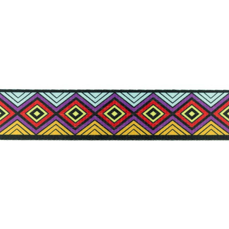 Vävt band Deco Check