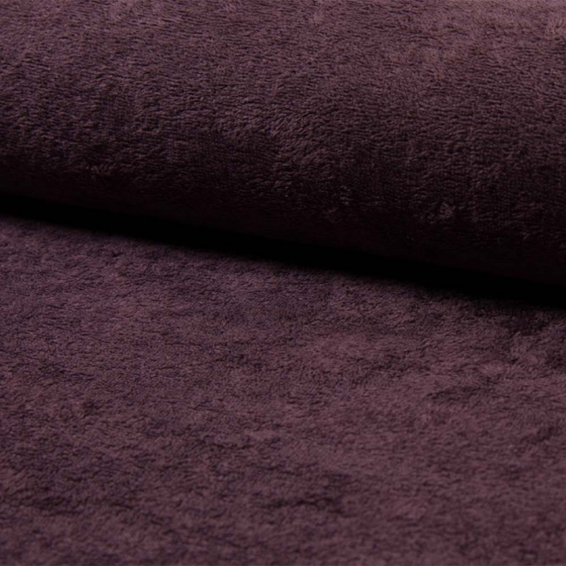 Bambu frotte dubbelsidig mauve