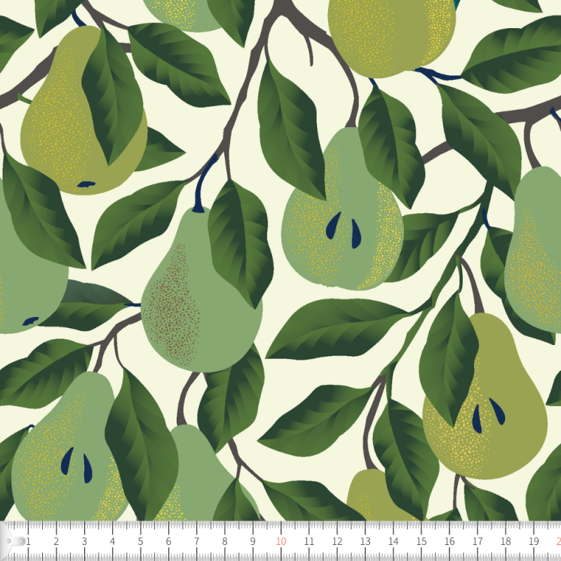 Trädgårdspäron grön