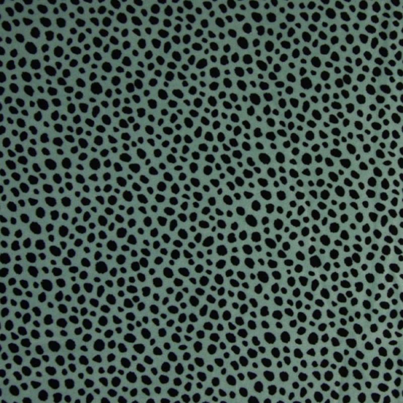 Velour prick dusty green