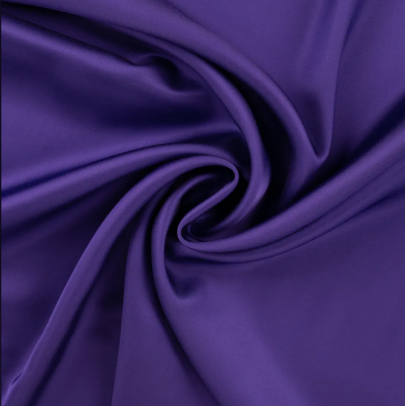 Viskos satin mörklila 470