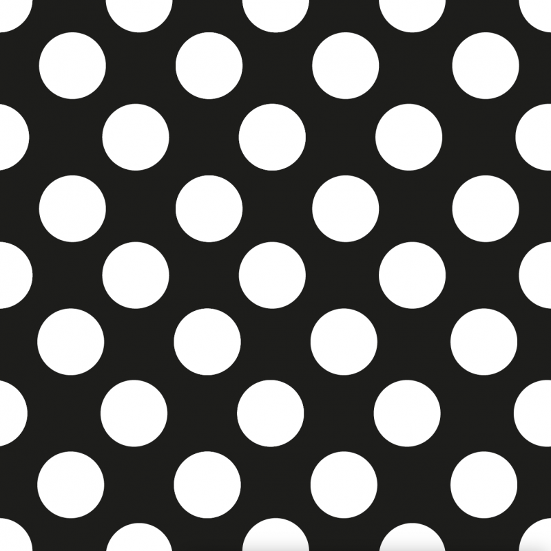 Pricken stor vit svart