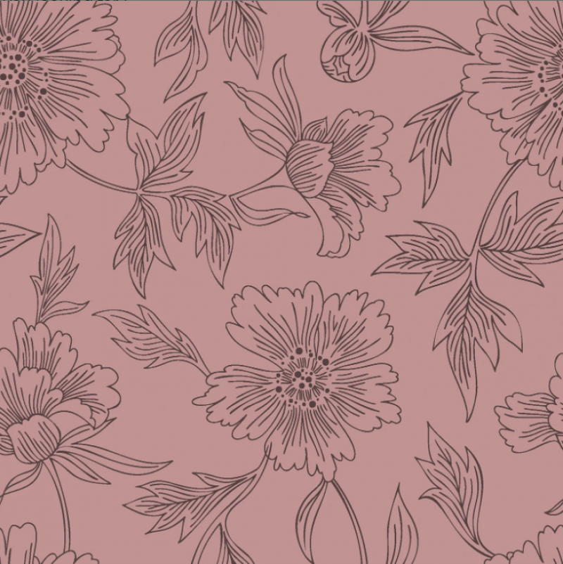 Muslin blomma 21576/242