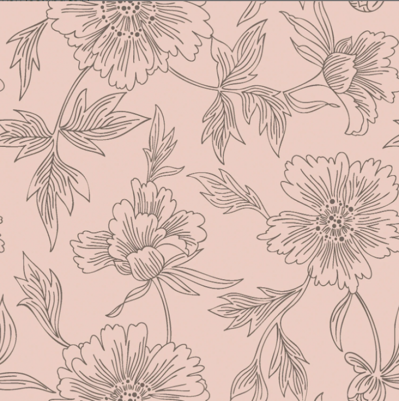 Muslin blomma 21576/211