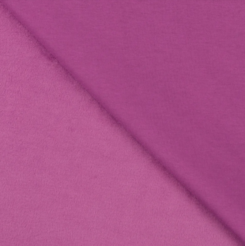 Jogging 180 fuchsia uni dubbelsidig