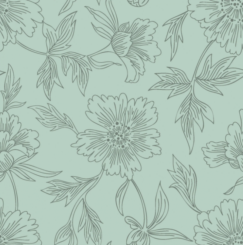 Muslin blomma 21576/021