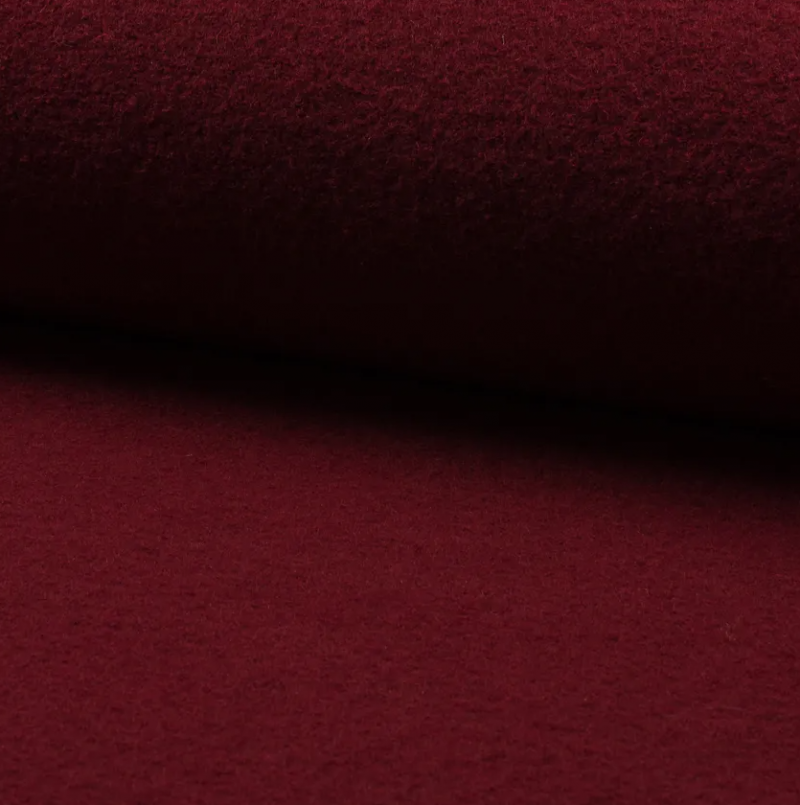 Kokt ull vinröd 516