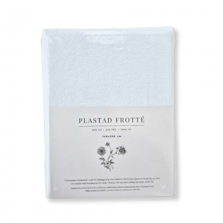 Plastad frotte 120 x 200 cm