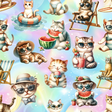 Summertime cats