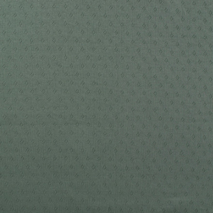 Trikå med hålmönster dusty mint