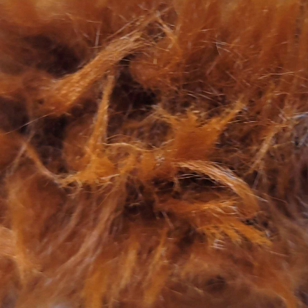 Päls Panda mörkbrun