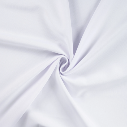 Bi-stretch dekor flamskydd 280 cm vit