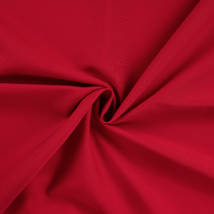 Bi-stretch dekor flamskyddad 280 cm röd