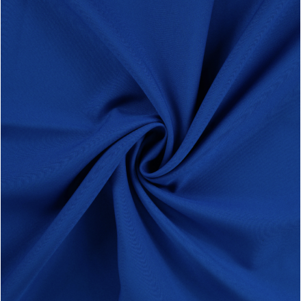 Bi-stretch dekor flamskyddad 280 cm blå