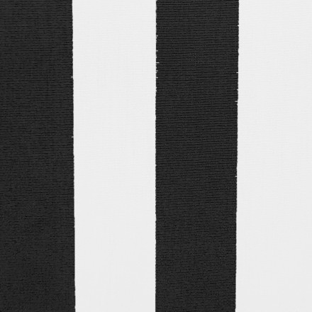 Markisväv Caribien stripe 504 svart