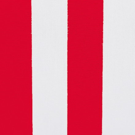 Markisväv Caribien stripe 506 röd