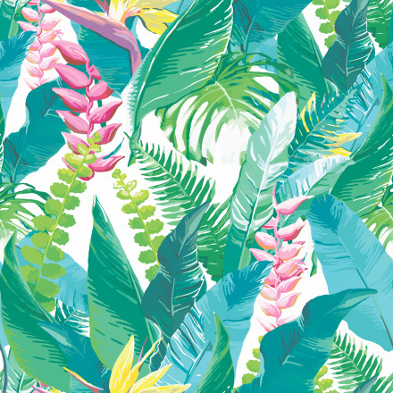 Mönstrad markisväv Borneo