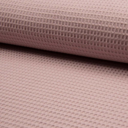 Våffeltyg new dusty pink