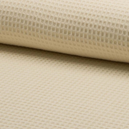Våffeltyg ecru