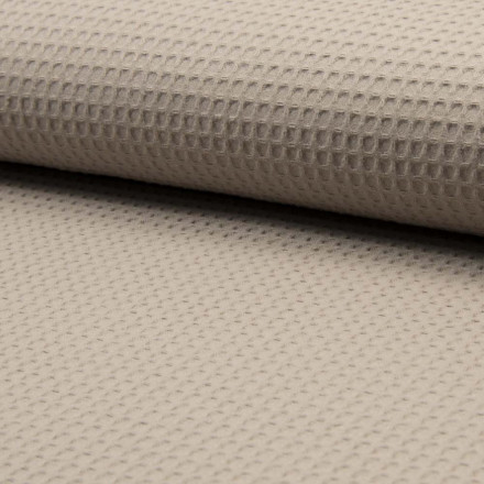 Våffeltyg taupe