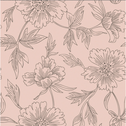 Muslin blomma 21576/211