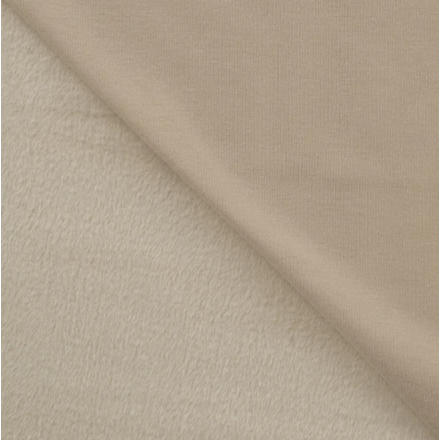 Jogging 052 sand uni dubbelsidig