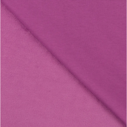 Jogging 180 fuchsia uni dubbelsidig