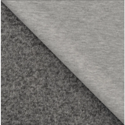 Jogging 063  ljgrå melerad dubbelsidig