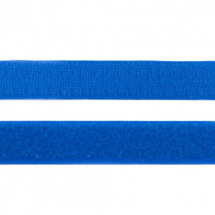 Kardborreband 2,5 cm cobalt