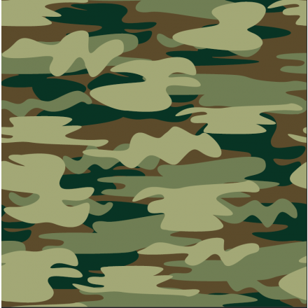 Kamouflage grön svart