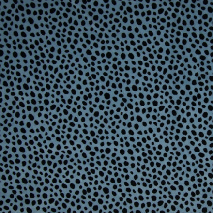 Velour prick dusty blue