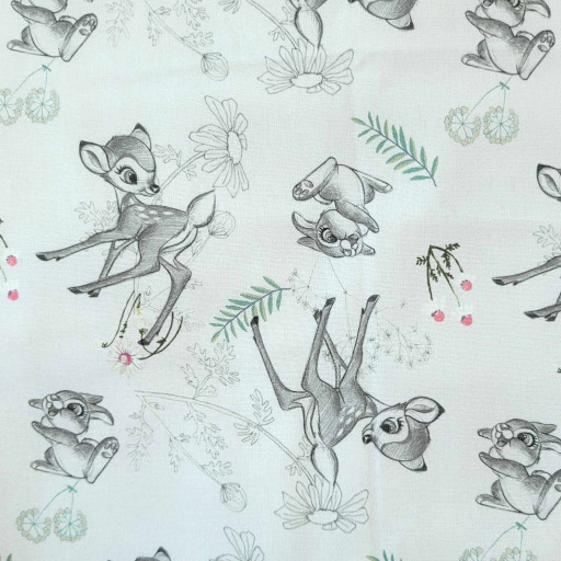 Bomullsväv Bambi
