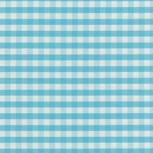 Gingham eko ruta blå