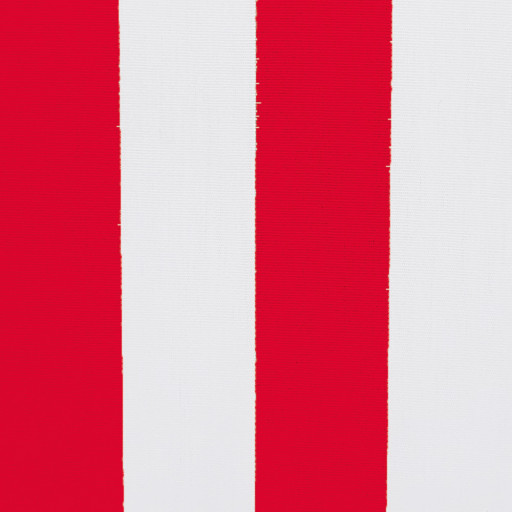 Markisväv Caribien stripe 506 röd