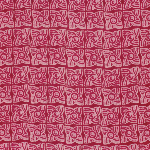 Voile abstrakt fuchsia 23362